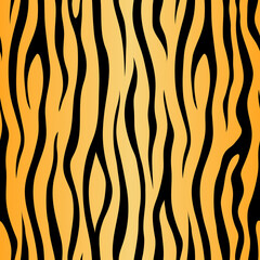 Seamless pattern with tiger skin texture