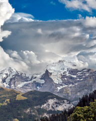 Mountains in the valley