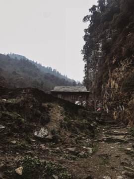 Life of locals in atmosphere environment with countrysides