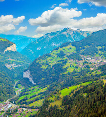 Houses in the valley