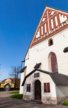 Porvoo Cathedral Facade Fragment, Finland