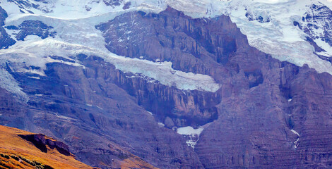 Mountains in the valley
