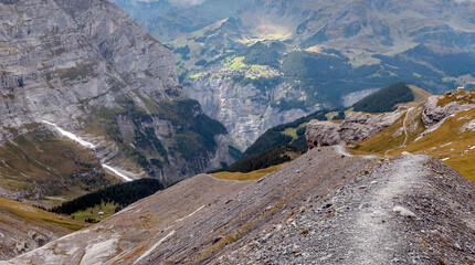 Mountains in the valley