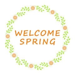 Welcome spring