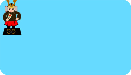 5月人形のフレーム