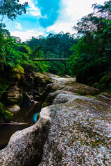 Fototapeta na wymiar Mandiyaco canyon in the Colombian amazonian
