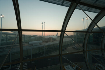 View from terminal window