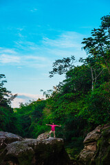 Mandiyaco canyon in the Colombian amazonian