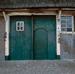 Historic farmhouses Netherlands. Oud Schoonebeek.