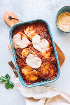 Aubergine parmigiana