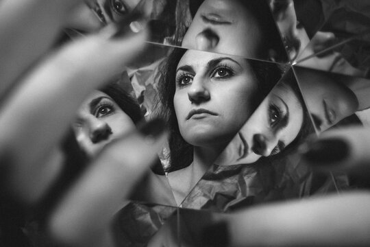 Multiple reflection.