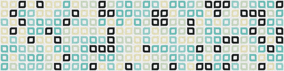 Abstract Geometric Pattern generative computational art illustration