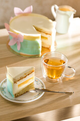 Tea Cake On A Sunny Day