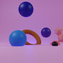 tecknology 3d illustration pack