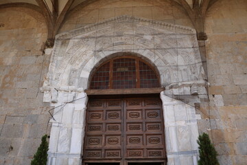 Cathedral Santissimo Salvatore in Cefalù, Sicily Italy