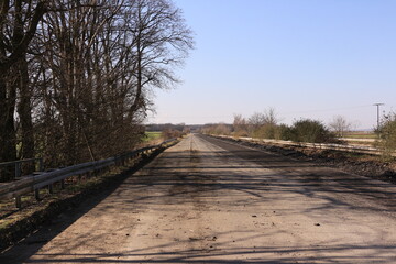 Blick auf die  stillgelegte Autobahn A4 bei Kerpen im Rheinland, die dem Braunkohletagebau Hambach...