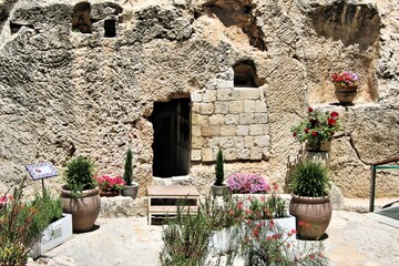 Fototapeta na wymiar The Garden Tomb in Jerusalem