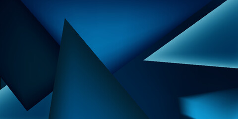 abstract blue background with triangles