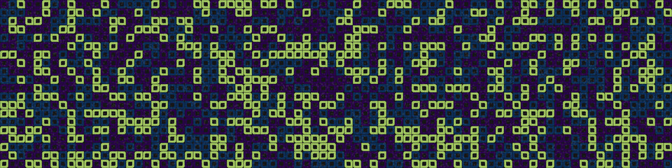 Obraz premium Abstract Geometric Pattern generative computational art illustration