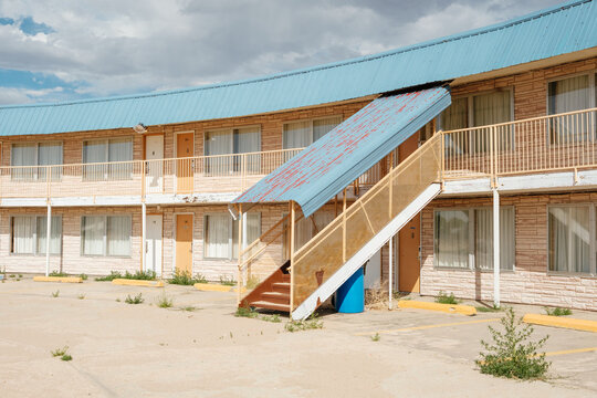 Abandoned Desert Motel