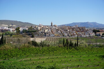 Cieza village in the mountains