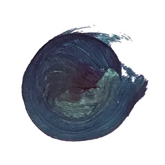 Abstract stain isolated on white background.