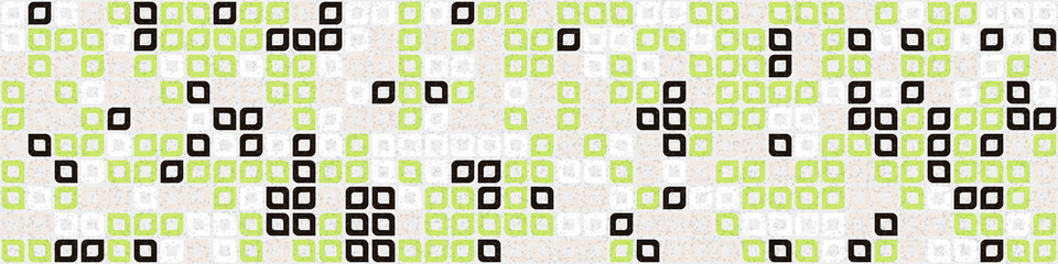 Abstract Geometric Pattern generative computational art illustration