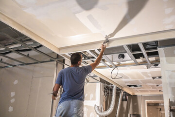 Indoor construction site