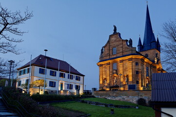 Fototapeta na wymiar Litzendorf leuchtet