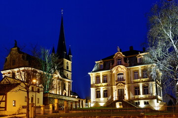 Naklejka premium Litzendorf leuchtet