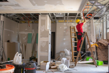 Indoor construction site