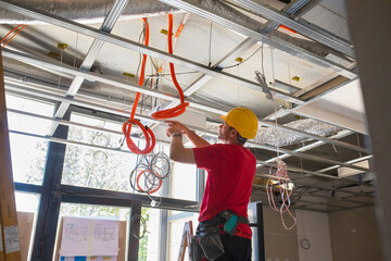 Indoor construction site