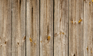 Old wooden boards, texture. Vintage style background with retro, aged structure.