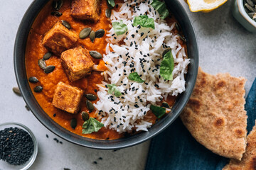 Tofu tikka masala