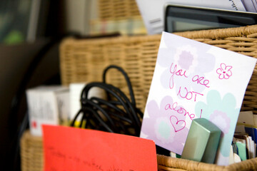 Inspirational note: You are not alone!