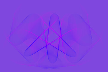 Abstract lilac vector background. Ultra-thin geometry with blue-pink transition.