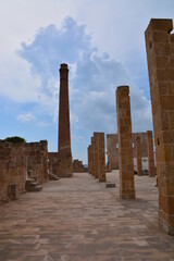Sicily sea and buildings