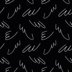 Vector Abstract linework seamless pattern design. Its perfect for fashion textiles project, gift wraps, product packaging, phone cases, tablet cases, 