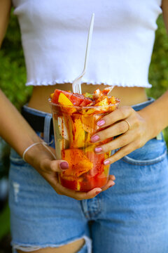 Mexican fruit cup