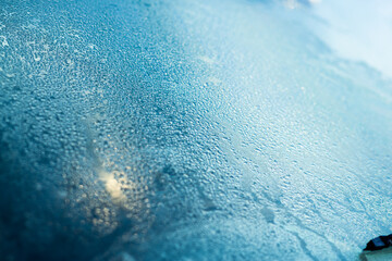 icy windscreen