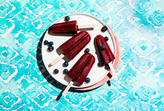 Berry Popsicles