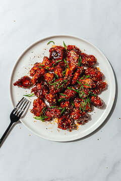 Sweet and spicy fried chicken