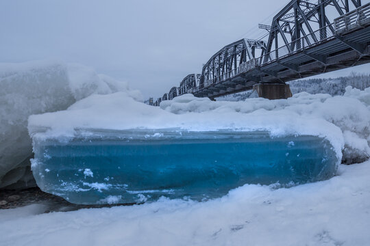 Fraser and Nechako River Ice Jam