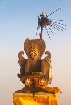 Fragment of an object of religious worship
