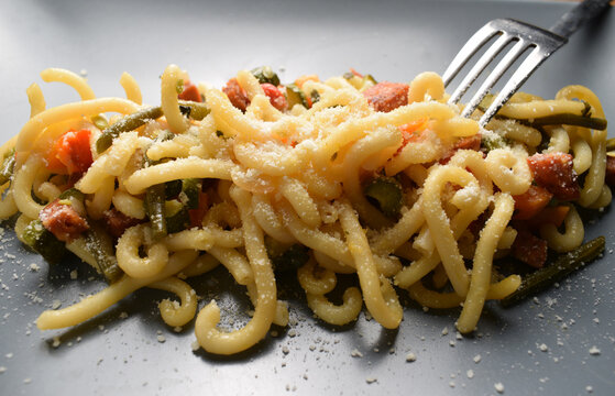 Pasta gramigna  ft0209_0604 Cucina italiana