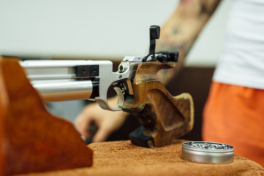 Photo Of A Gun For Rifle Shooting Sport
