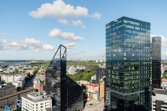 Modern Architecture Of Tallinn - Powered by Adobe