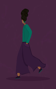 Young Woman listening to Music