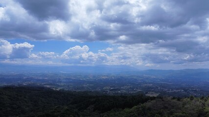 clouds in the sky