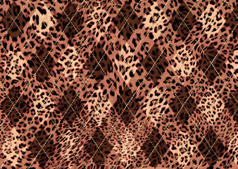 abstract animal skin pattern
